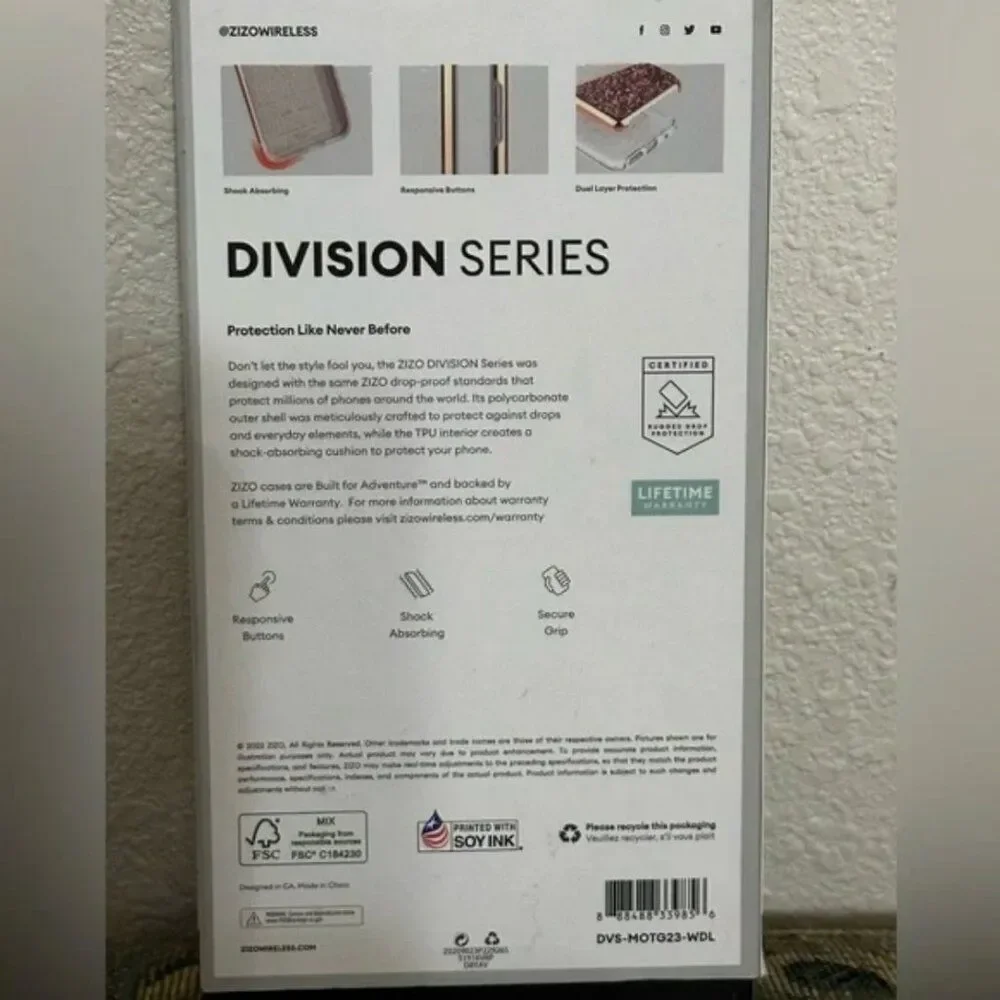 Zizo Division Series Case for Motorola Moto G 5G (2023) - Wanderlust